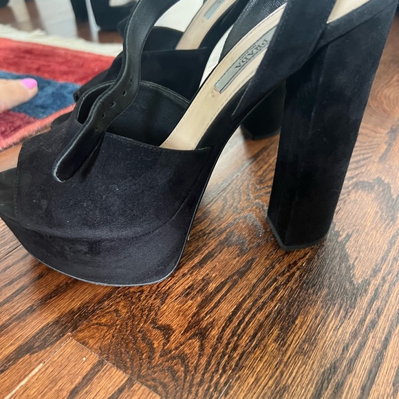 Prada high heels platform sandals - Picture 6 of 9